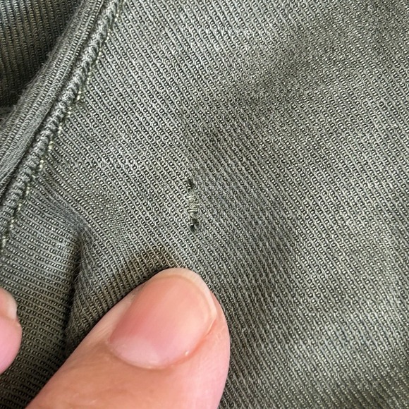 Madewell The Plus Curvy Harlow Wide-Leg Pant in Drapey Twill Green‎ Size 20W - Picture 4 of 9